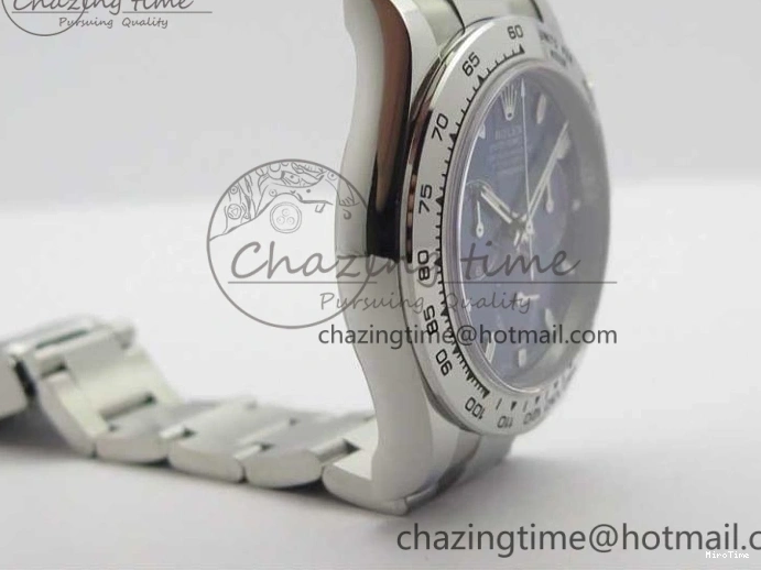 MiroTime 0328 Daytona 116509 SS Noob 1:1 Best Edition 904L SS Case and Bracelet Blue Dial SA4130 V AllSeason 3180